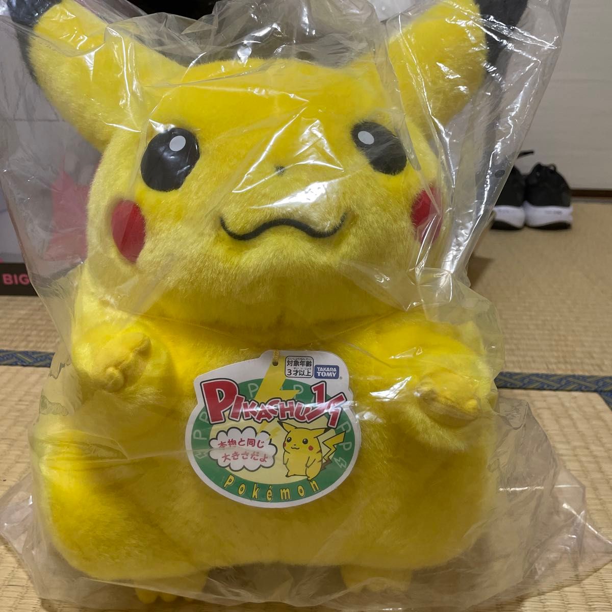送料無料 新品未開封 ピカチュウ ぬいぐるみ 感情認識 ともだち