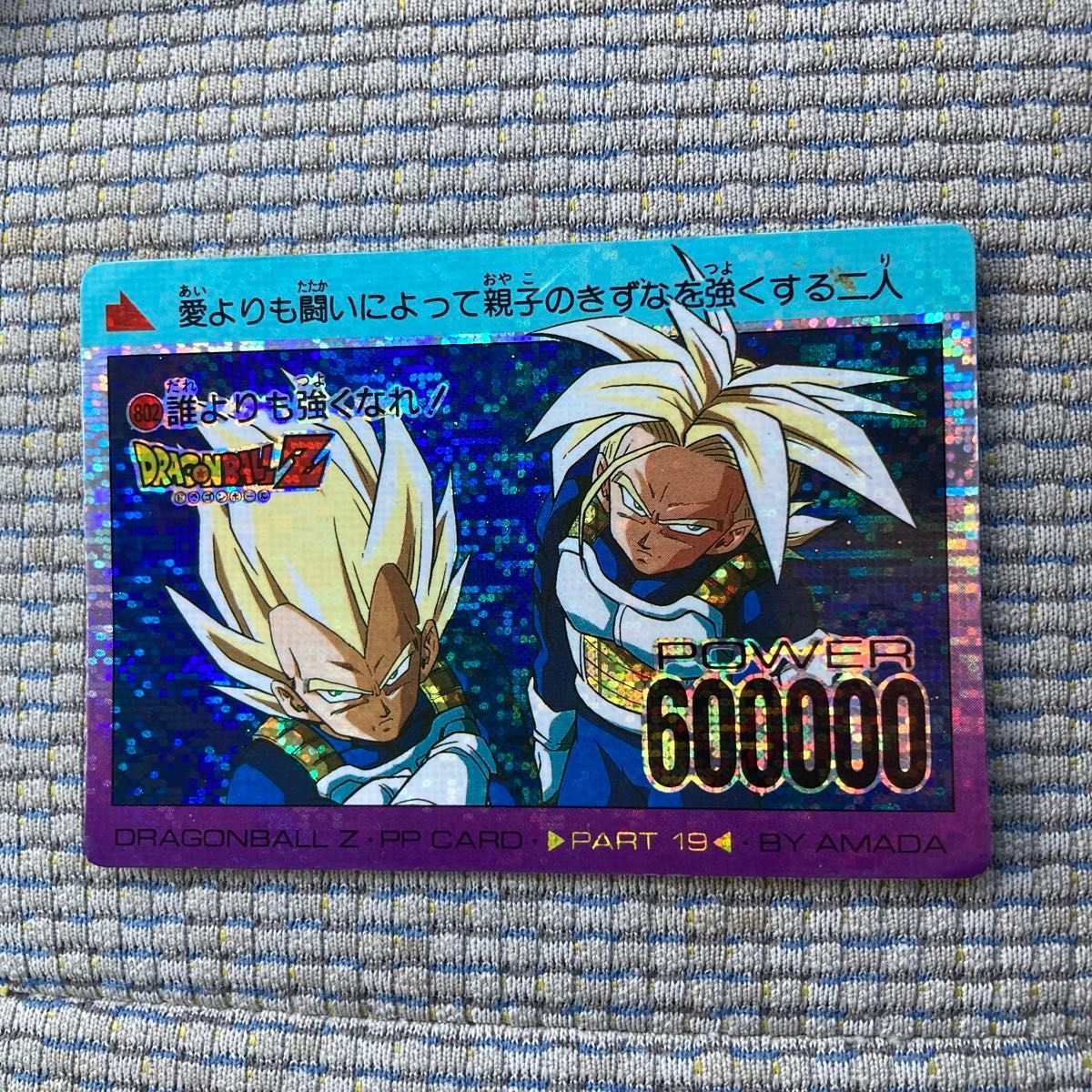 ドラゴンボール PPカード アマダ/255 トランクス 717いくつもの未来