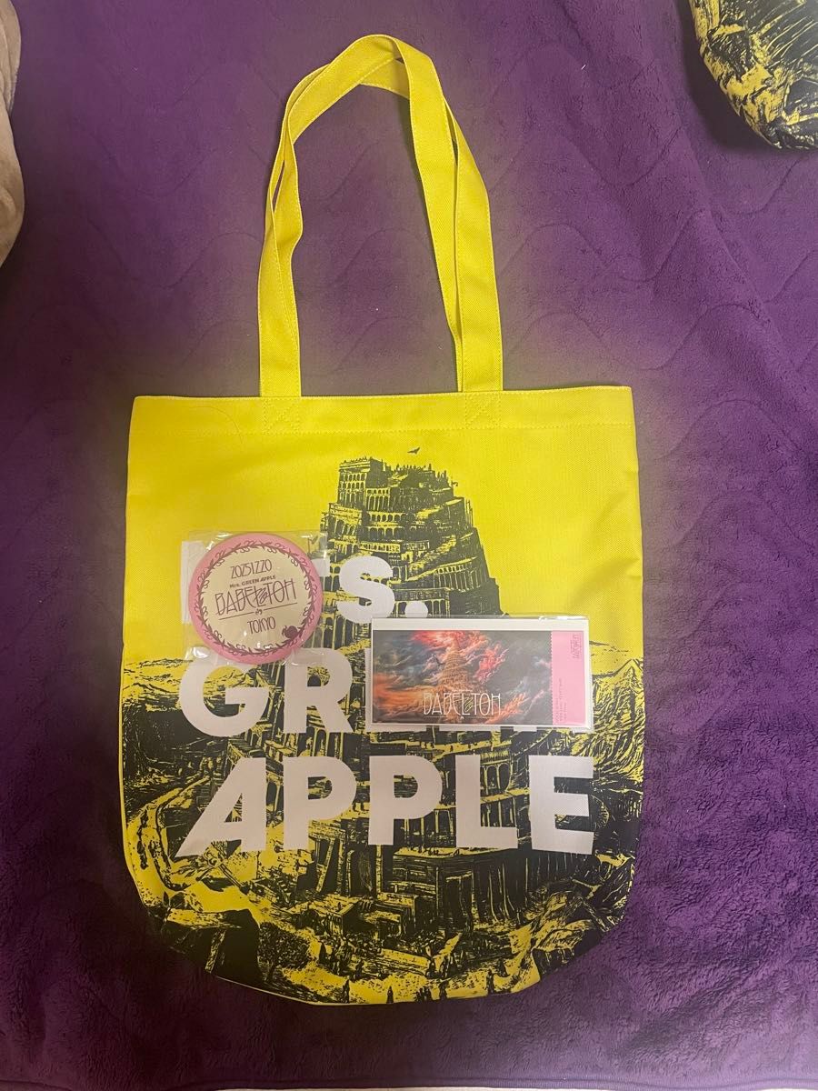 ミセス バベルの塔 福岡 トートバッグ ピクチャーチケット 缶バッチ