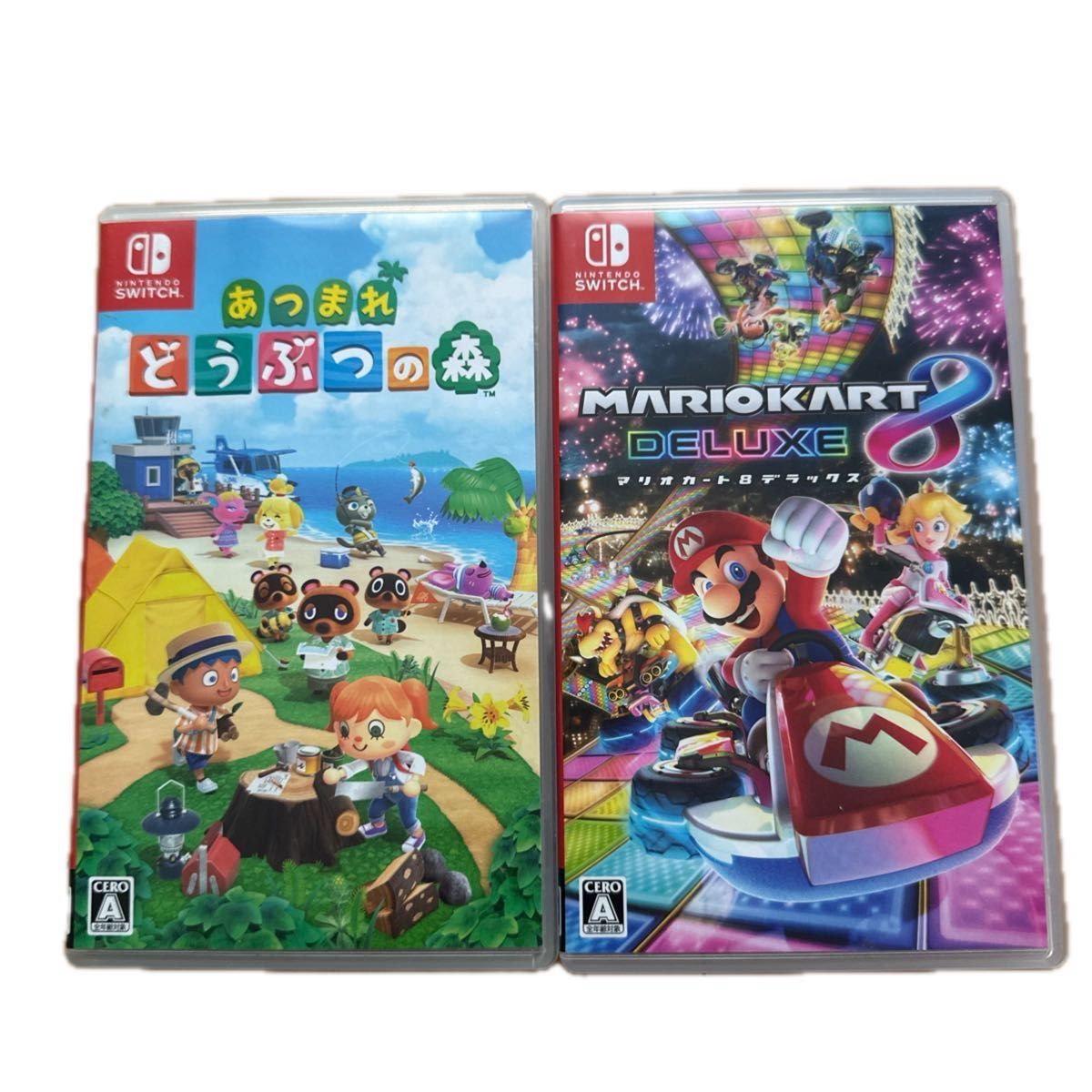 新品未開封】 スマブラ マリオカート あつまれ どうぶつの森 3本セット