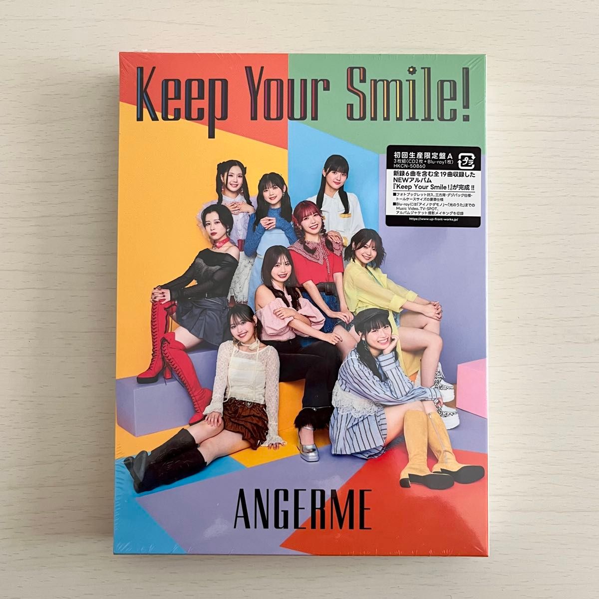 新品未開封】アンジュルム アルバム CD『Keep Your Smile 』通常盤