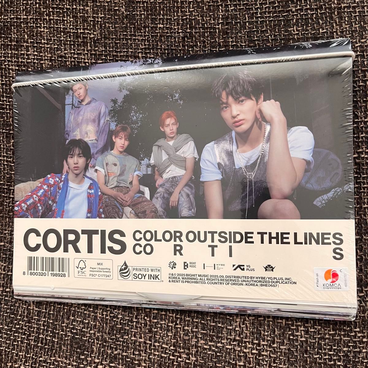 新品未開封 CORTIS COLOR OUTSIDE THE LINES Ball ver CD コルティス