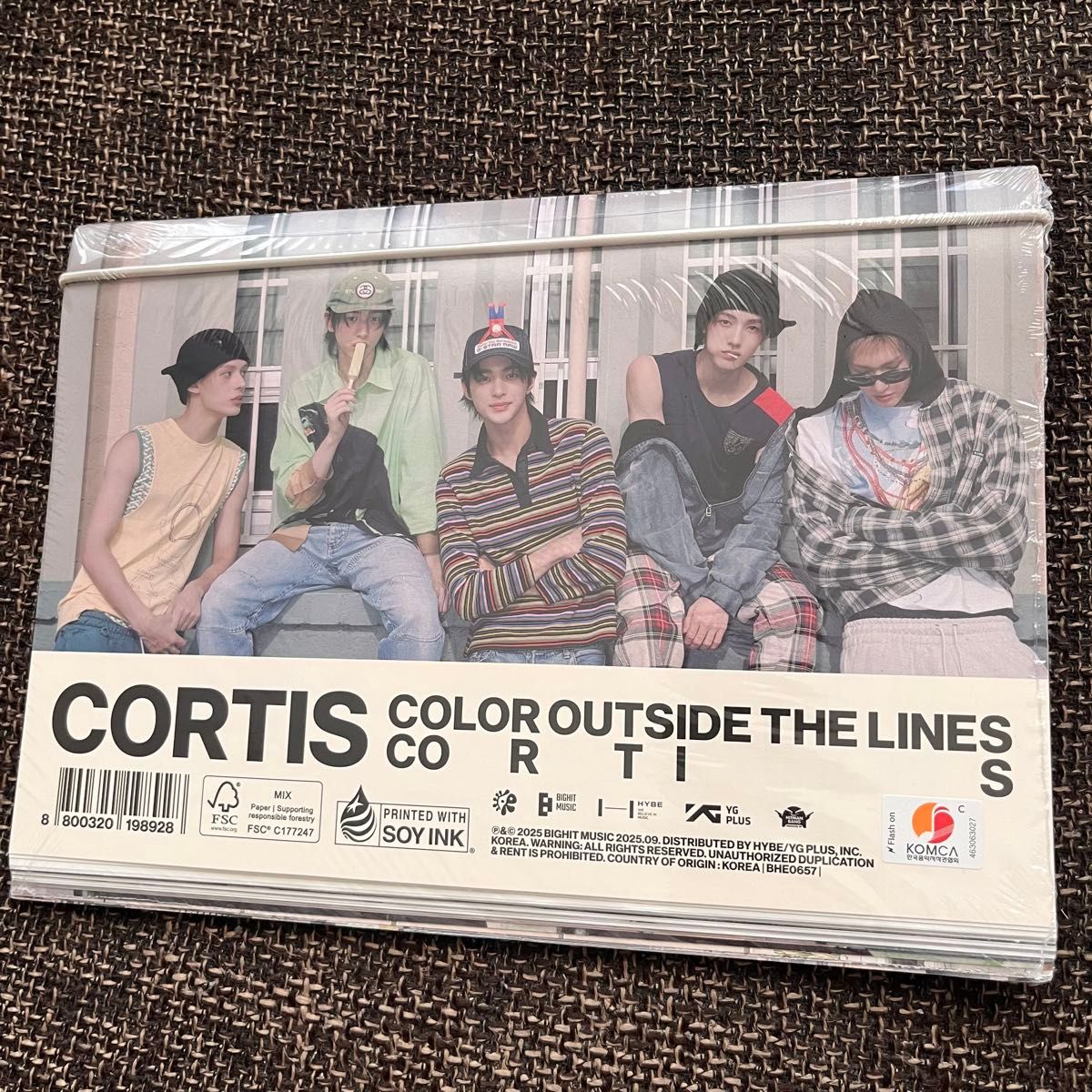 新品未開封 CORTIS COLOR OUTSIDE THE LINES Ball ver CD コルティス