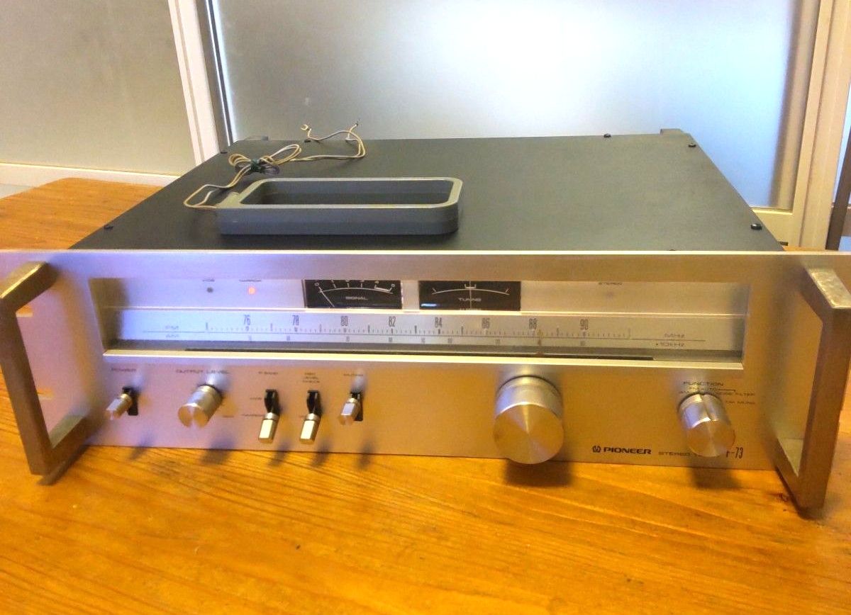 希少品 昭和レトロ pioneer AM/FMステレオチューナーTX-4400 動作品