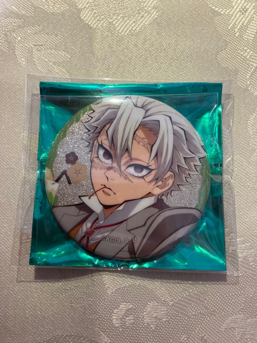 鬼滅の刃 不死川実弥 純喫茶 グリッター 缶バッジ 缶バッジ ufotable