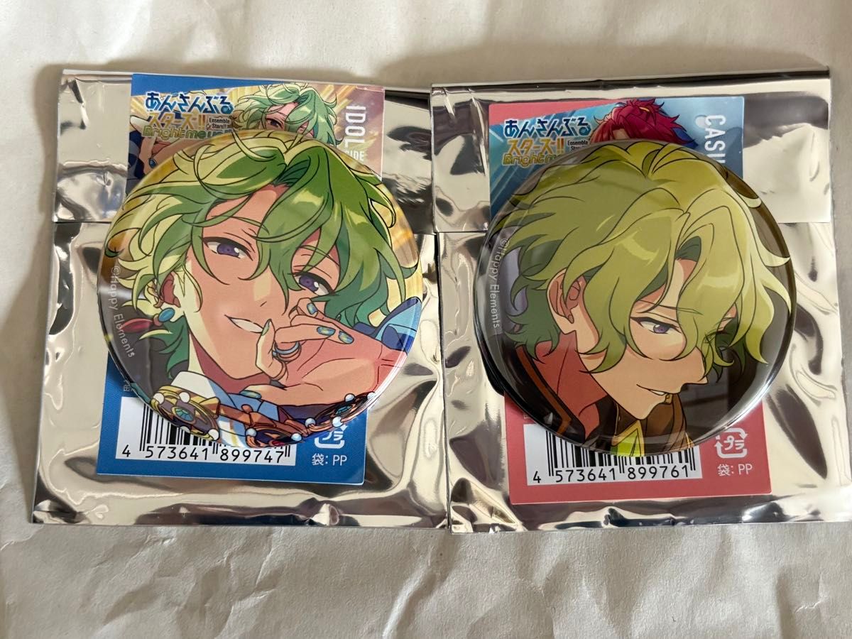 あんさんぶるスターズ 】コレクション缶バッジ 鳴上嵐 oct feb idol