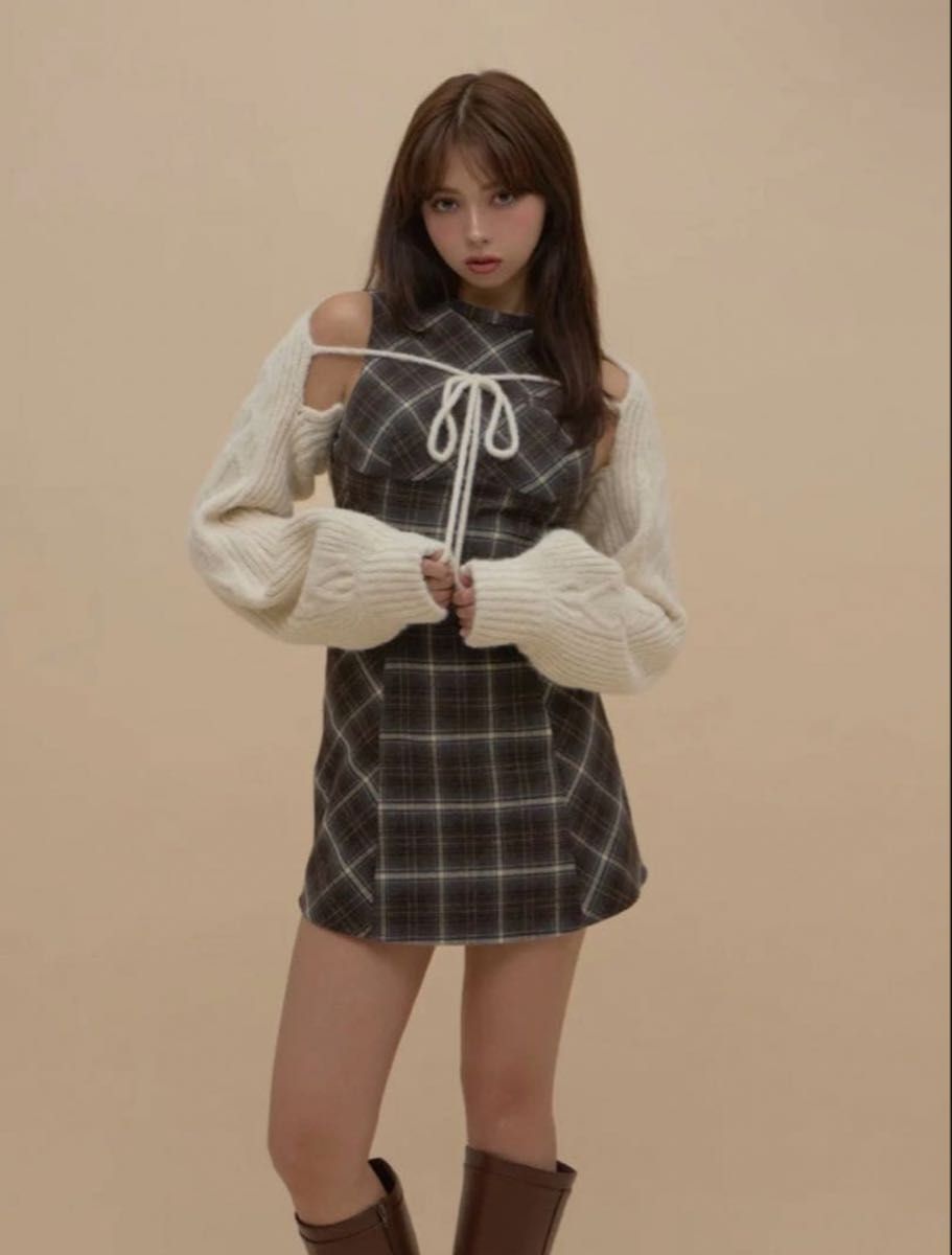 andmary Anita ribbon mini dress｜Yahoo!フリマ（旧PayPayフリマ）