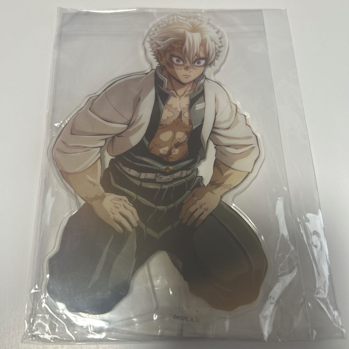 鬼滅の刃 柱カフェ 不死川実弥を応援していますピンバッジ 不死川実弥