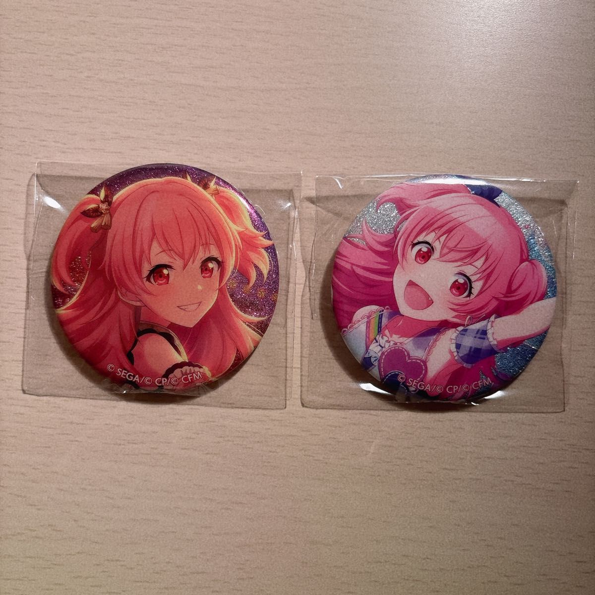 プロセカ プロジェクトセカイ 缶バッジ 桃井愛莉 愛莉 グリ缶