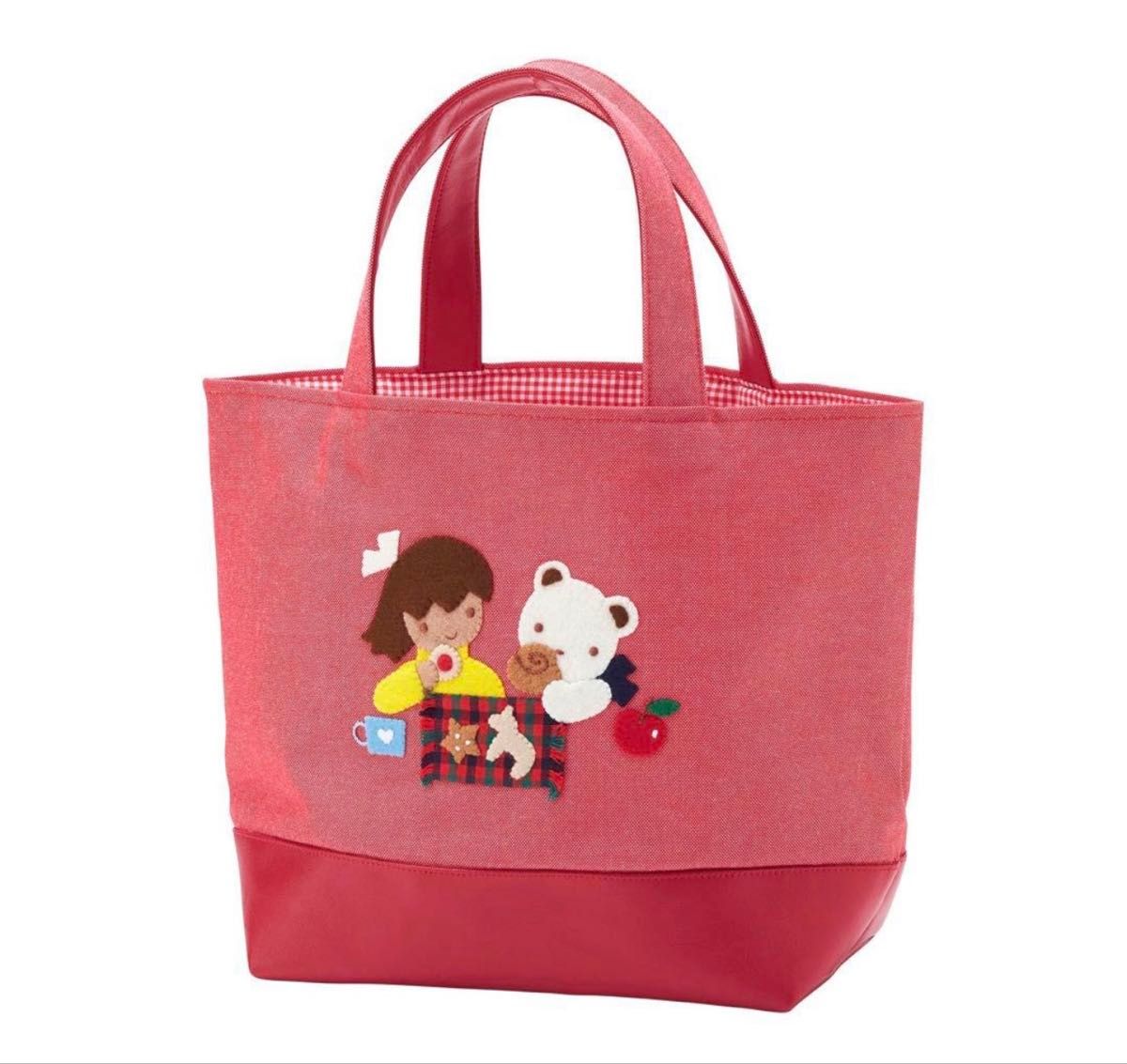 新品 ファミリア ミニデニムバッグ レッド｜Yahoo!フリマ（旧PayPay