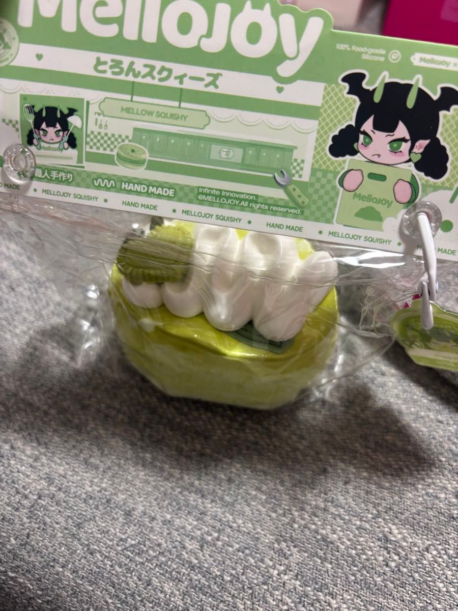 メロジョイ メロイヤ スクイーズ スフレ 抹茶 mellojoy スクイーズ