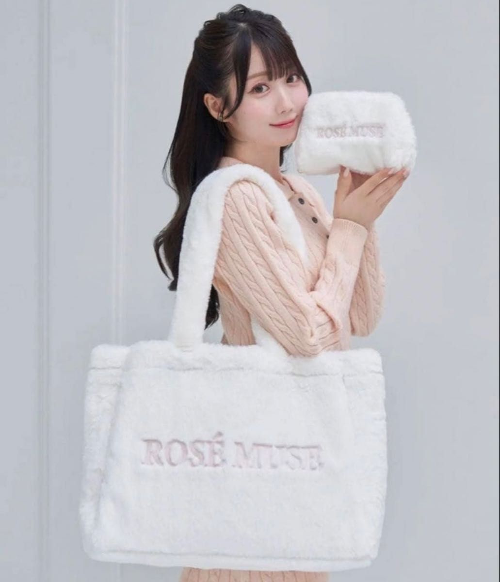 Rosemuse ロゼミューズ satin quilting big tote｜Yahoo!フリマ（旧