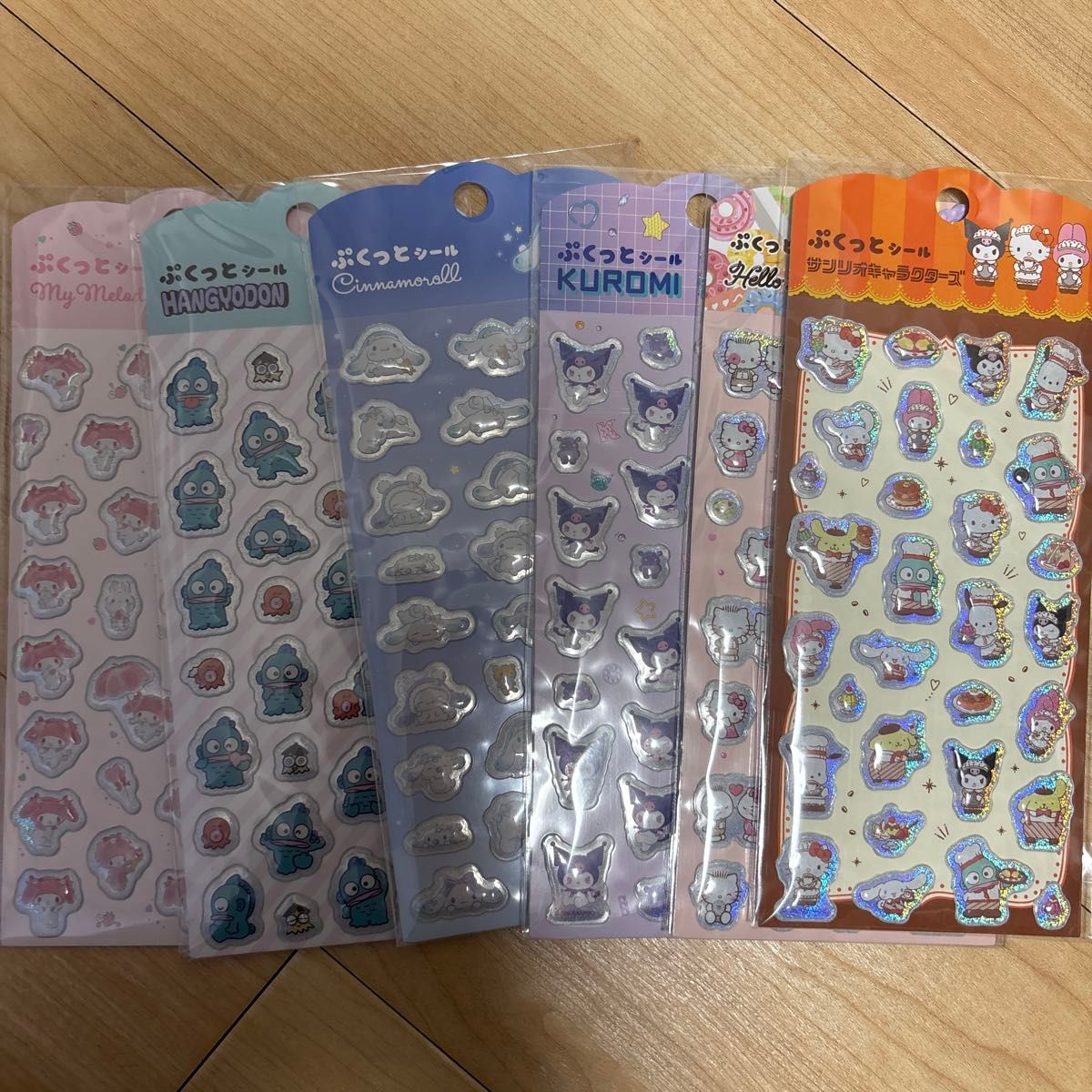 サンリオ ゆきお マスコット 6体セット キティ シナモン ハンギョドン