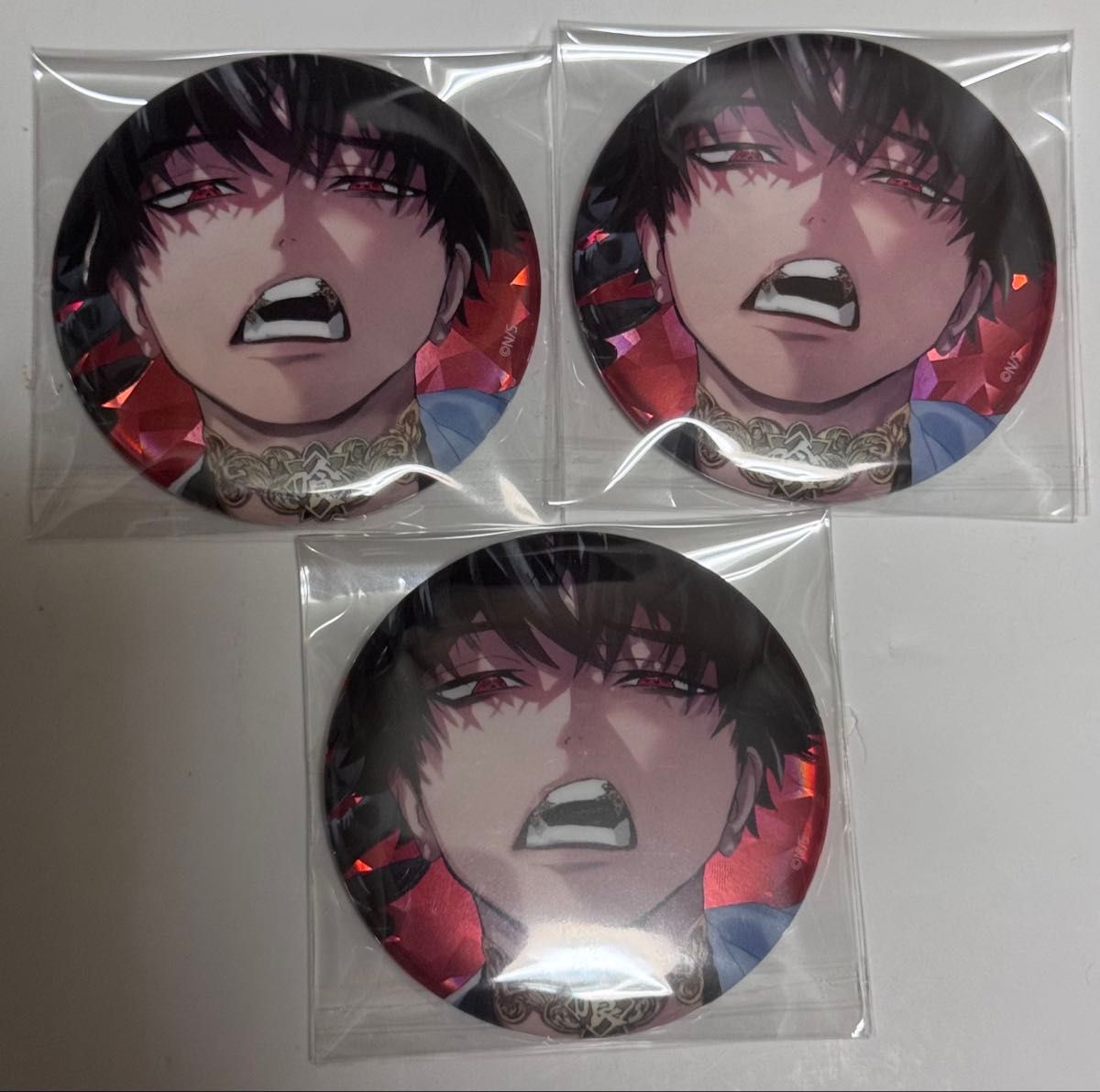 ファントムバスターズ モガリ 宍喰野 宍喰野虎落 虎落 缶バッジ バッジ