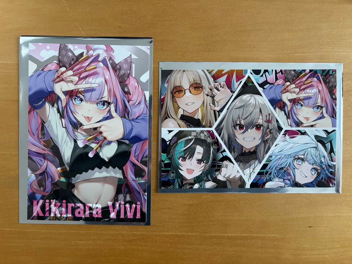 FLOW GLOW 1st アルバムアナザージャケット 直筆サイン 綺々羅々