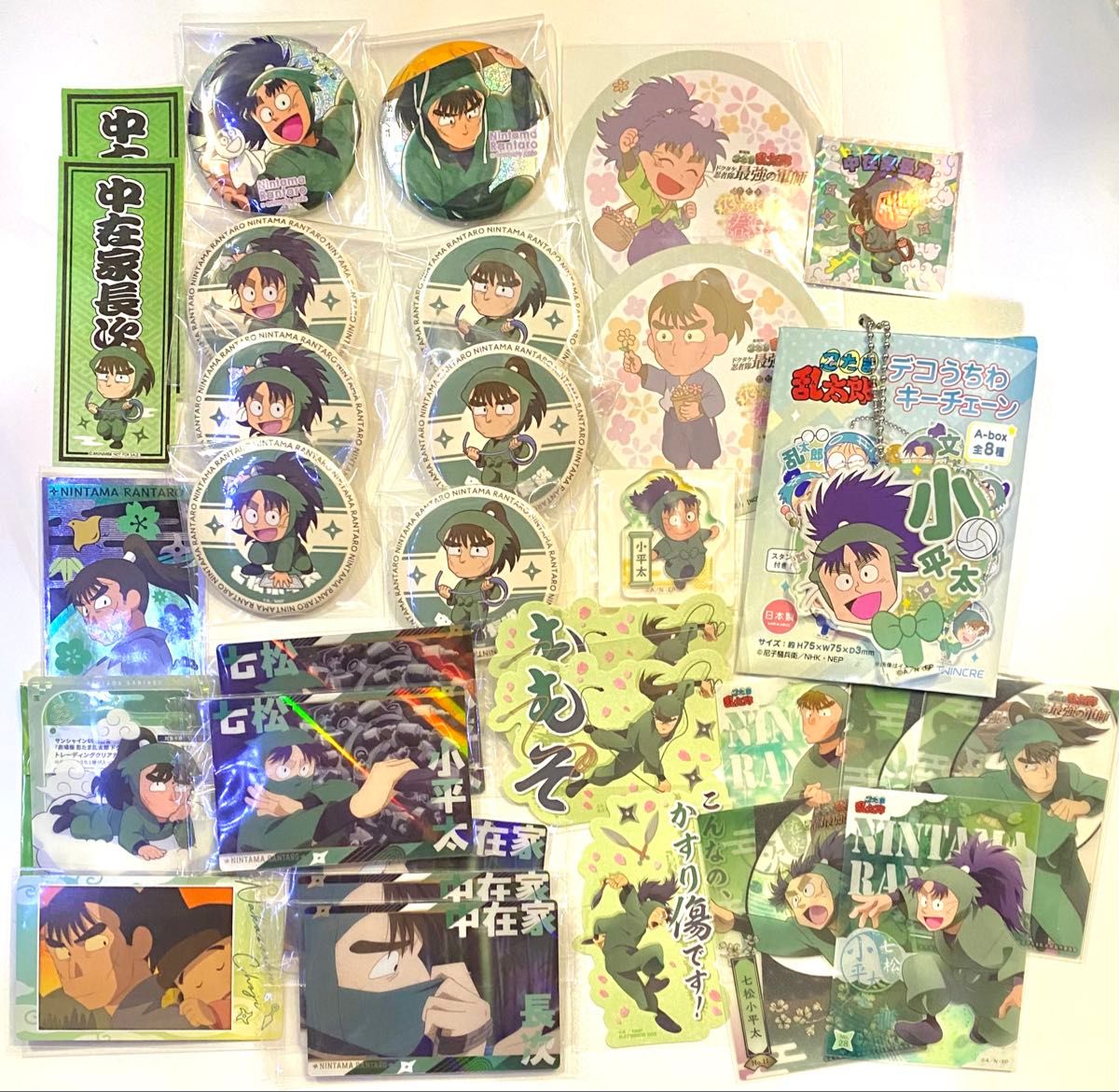 忍たま乱太郎 極楽湯 ミニキャラ 缶バッジ 久々知兵助｜Yahoo!フリマ