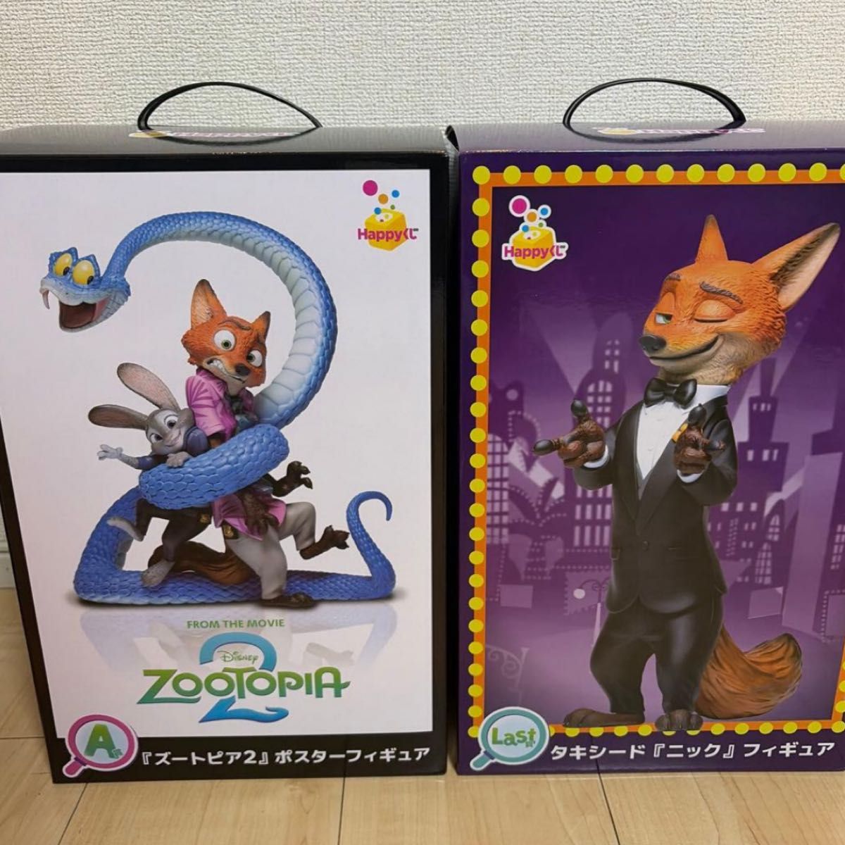 Happyくじ ズートピア2 A賞 ポスターフィギュア｜Yahoo!フリマ（旧