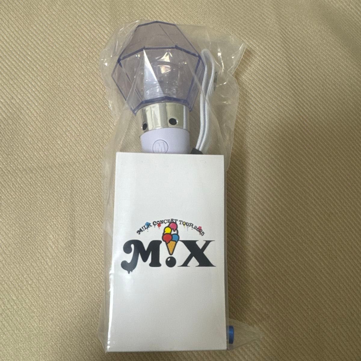 M LK］ミルクラスタルスティック3 ペンライト ミルク 新品未開封