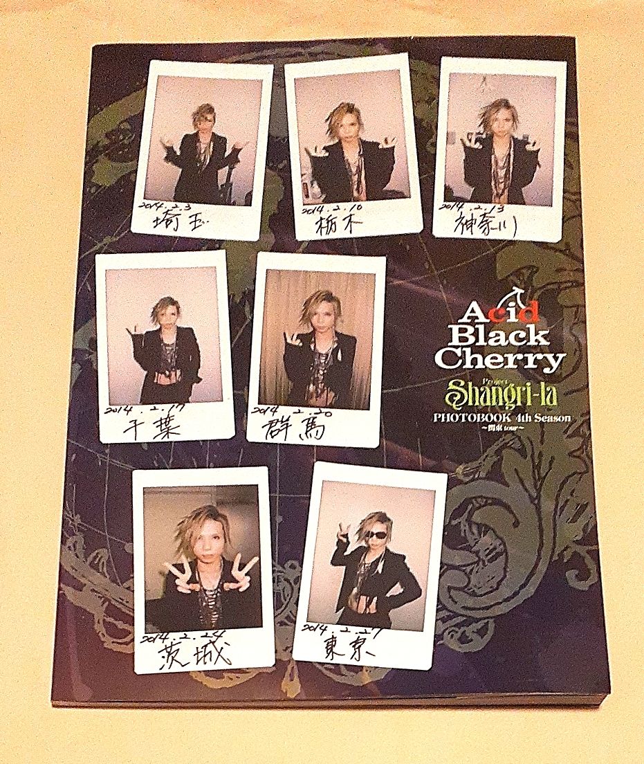 Acid Black Cherry ランダムアクリルマグネットA【BLACK LIST】 ABC