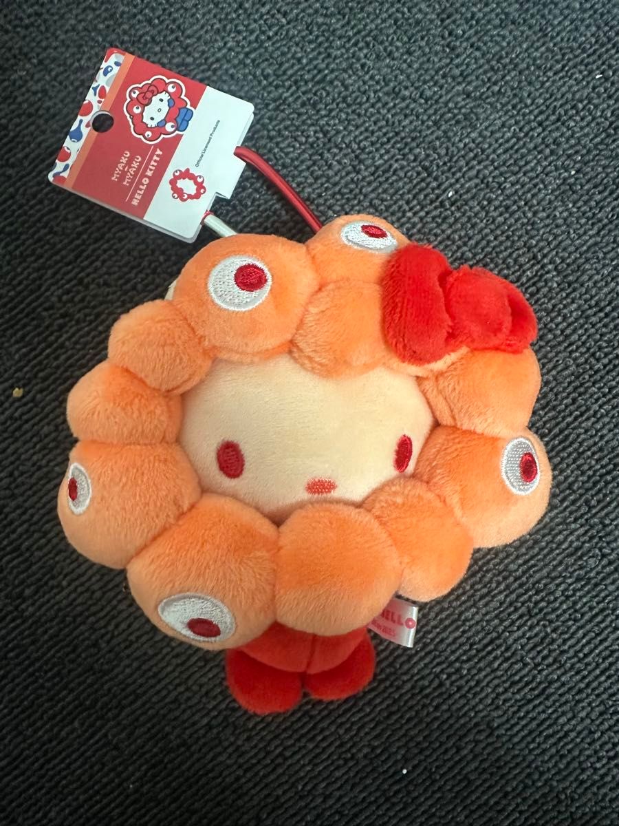 推しカラーサンリオミャクミャク ぬいぐるみMハローキティ｜Yahoo