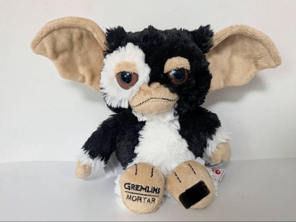 グレムリン ニキ モータルギズモ 限定ぬいぐるみ ブラック ホワイト