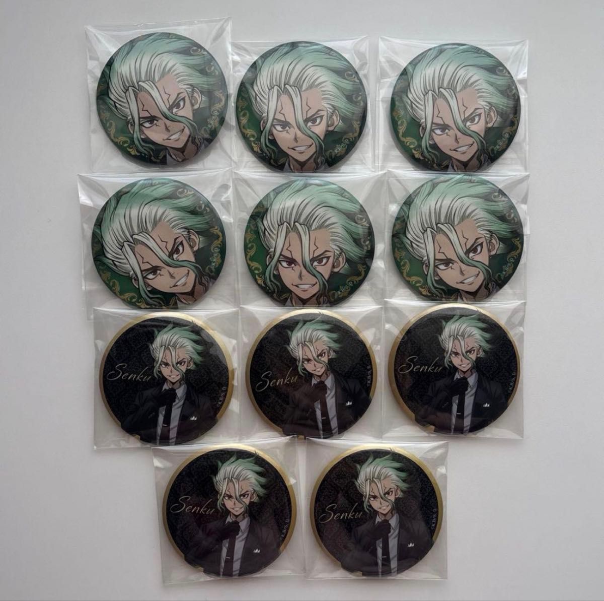 Dr STONE 七海龍水 コレクションカード セット Theキャラブラック