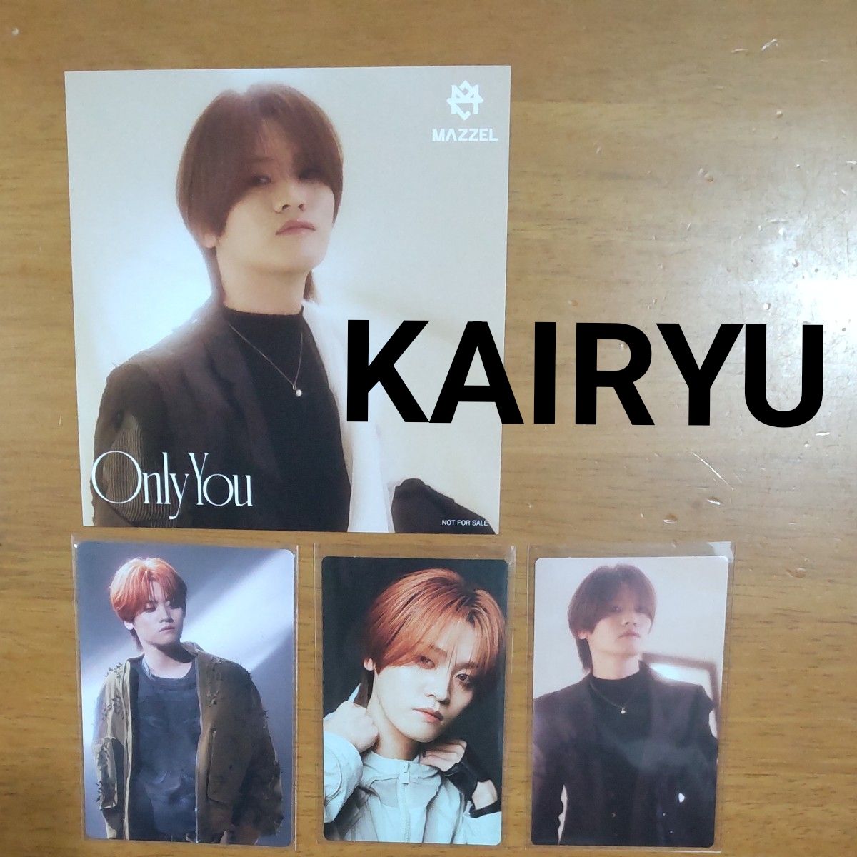 BMSG MAZZEL マーゼル KAIRYU カイリュウ クリアトレカ｜Yahoo!フリマ