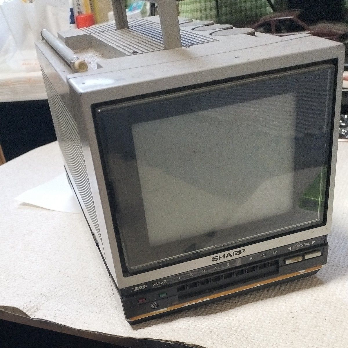 送料無料(M7956)SHARP シャープ VT-14GY20 テレビデオ カラーテレビ