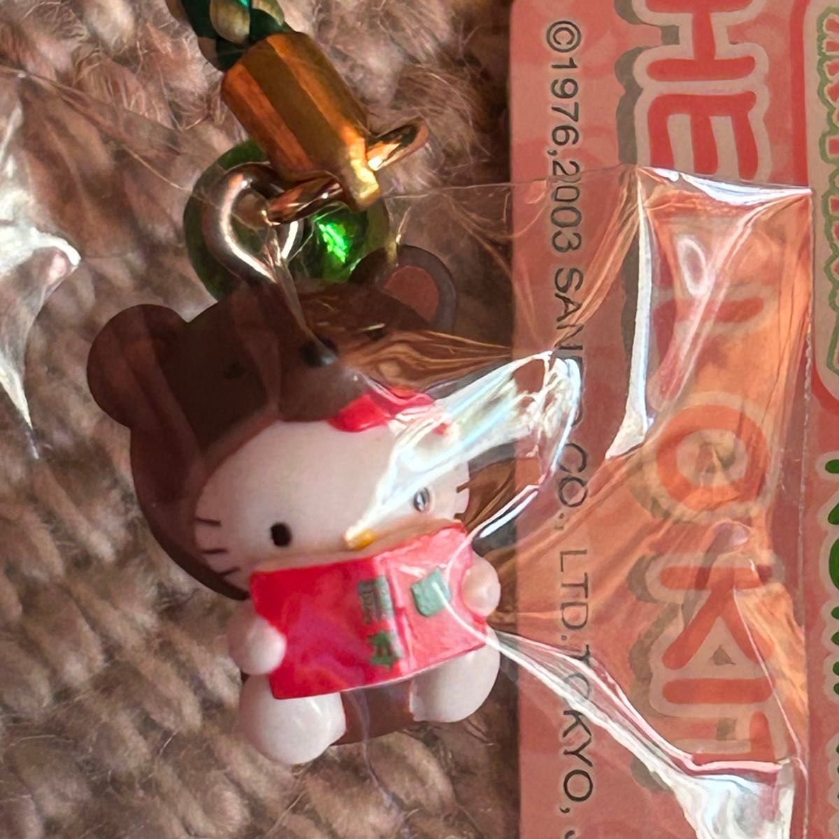 ご当地キティ 2007年 大阪限定 たこ焼き トラバージョン ストラップ