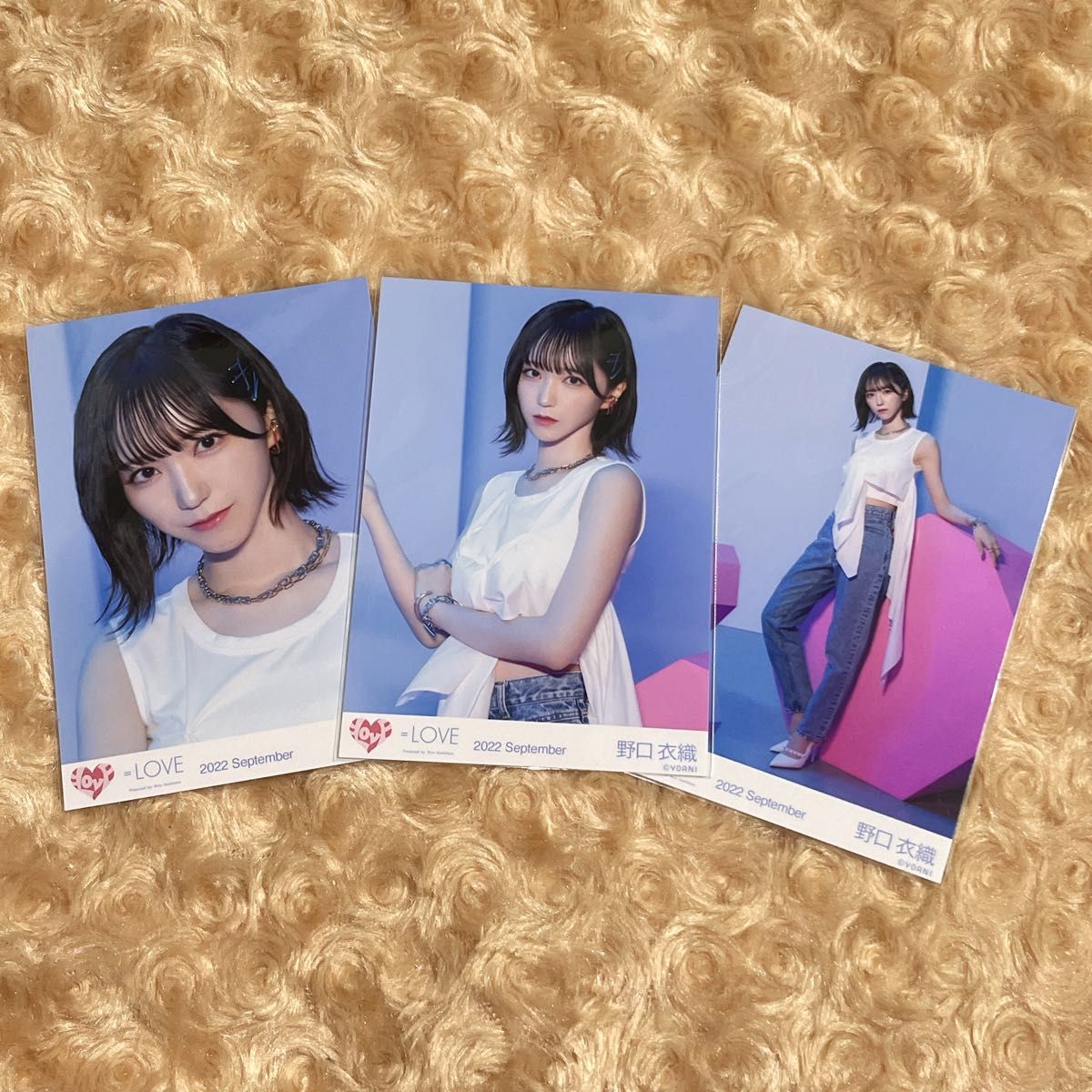 イコラブ ＝LOVE 野口衣織 Be selfish 好きって言えなかった 生写真