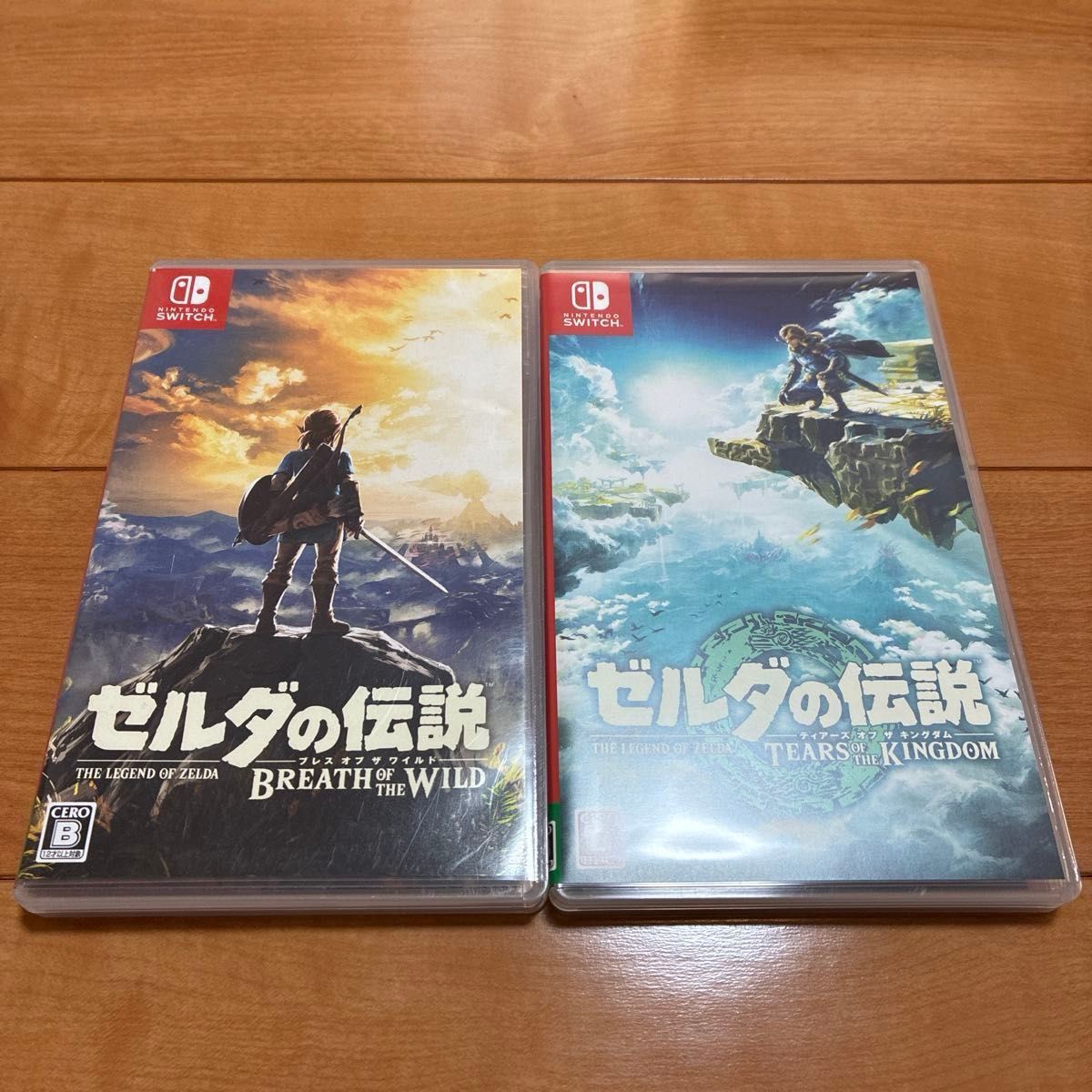 ゼルダの伝説ブレスオブザワイルド ブレワイ ティアキン 2本セット
