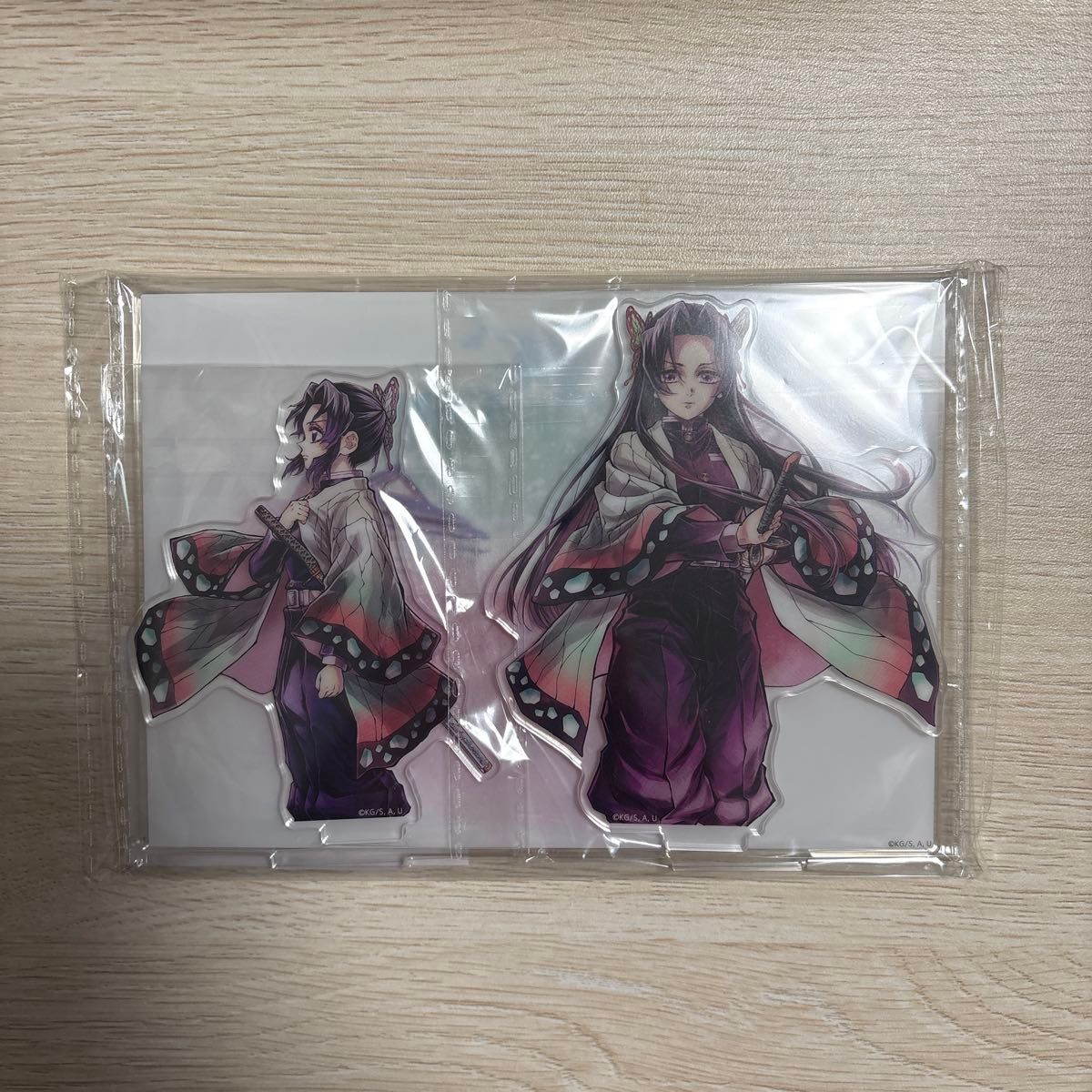 鬼滅の刃 コミケ c106 リアルwebshopくじ B賞 アクリル色紙 胡蝶しのぶ