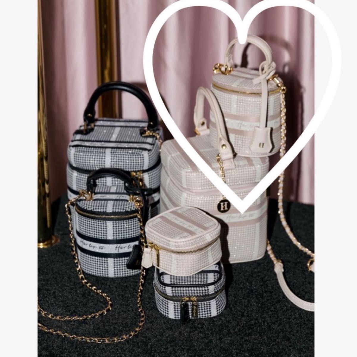 herlipto HLT Jacquard Vanity Bag バニティ｜Yahoo!フリマ（旧PayPay