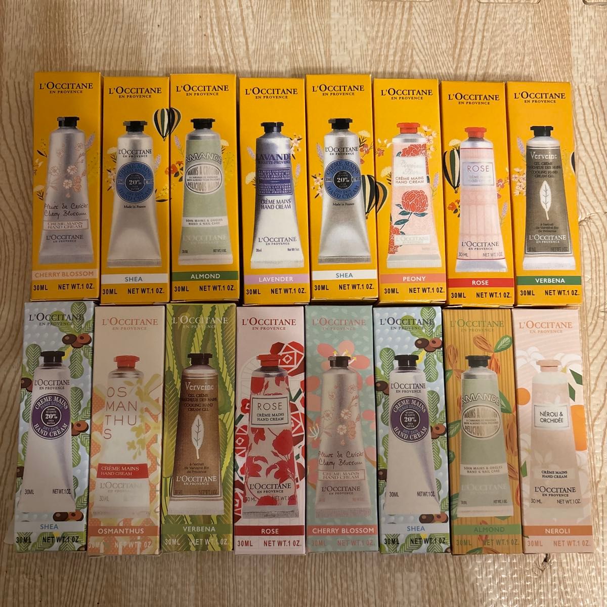 ロクシタン ハンドクリーム 7本セット ギフトボックス｜Yahoo!フリマ
