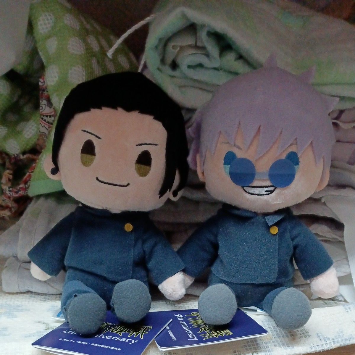 呪術廻戦/ラウンドワン限定 アニメ5周年ぬいぐるみ/おすわり M