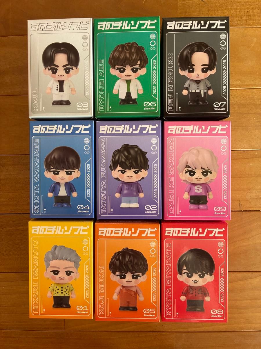 すのチルソフビ セット SnowMan ON ツアーグッズ｜Yahoo!フリマ（旧