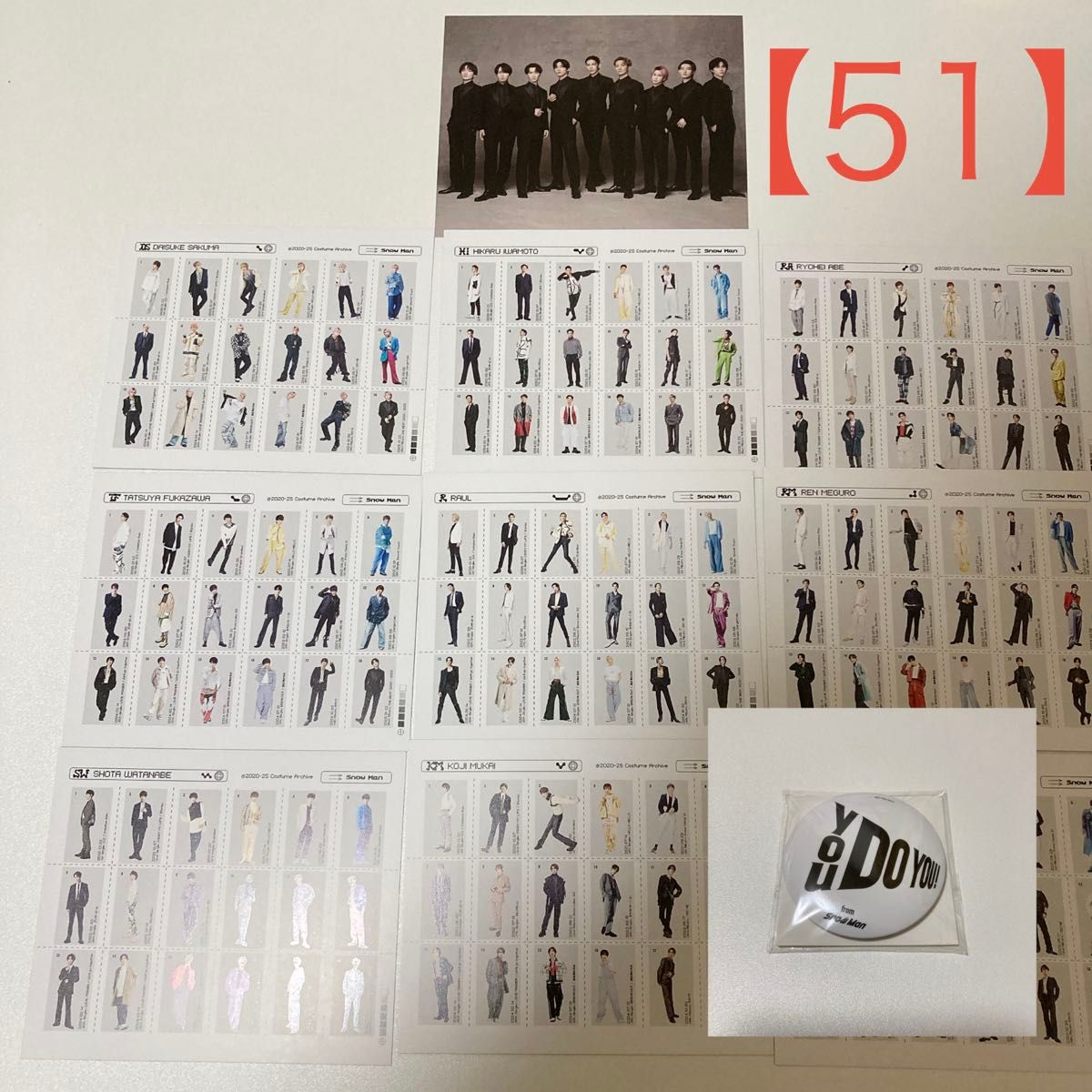 SnowMan スノーマン CD 特典 ブロマイド パンフレット グッズ まとめ