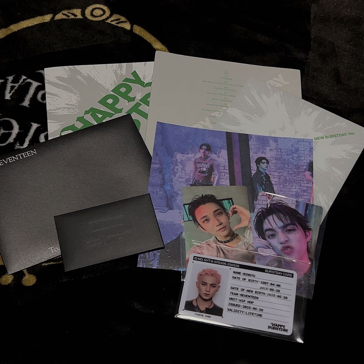 ミンギュ コンプリート seventeen happy birthday｜Yahoo!フリマ（旧