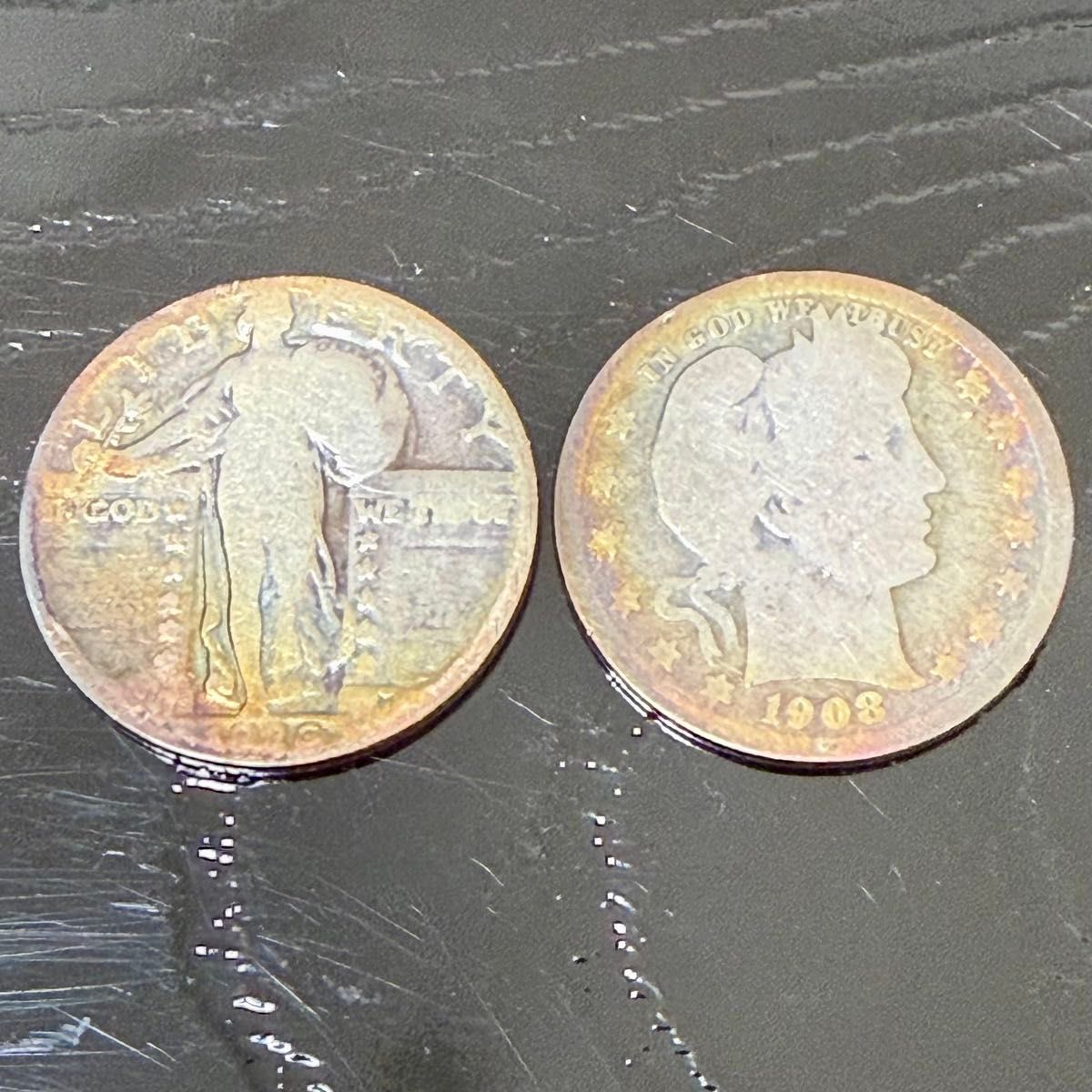 アメリカ1ドル銀貨 モルガンダラー 2枚セット 品位900 本物保証｜Yahoo