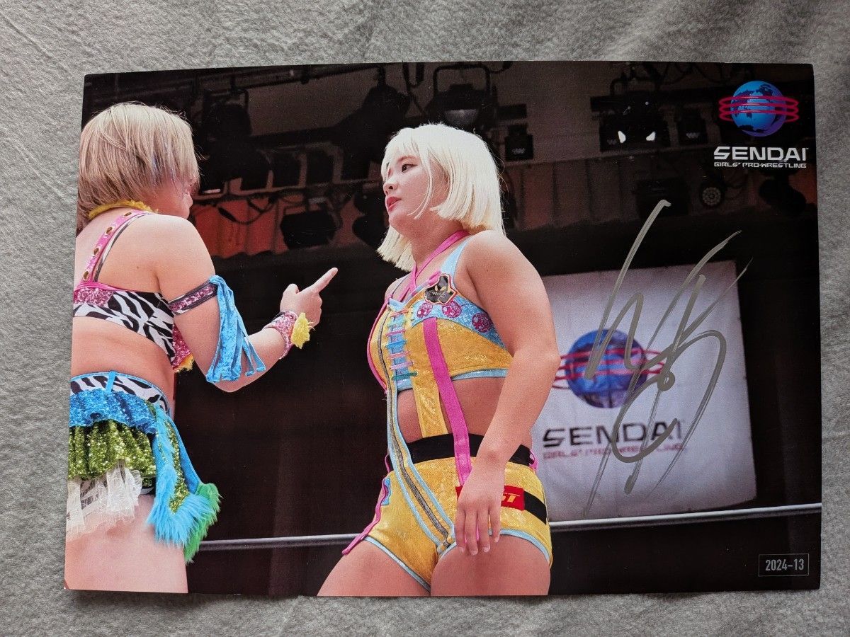 女子プロレス Sareee（サリー）直筆サイン入り ポートレート｜Yahoo