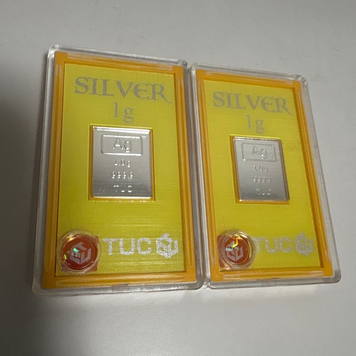 TUC Silver 1g 純銀景品 2個 シルバー｜Yahoo!フリマ（旧PayPayフリマ）
