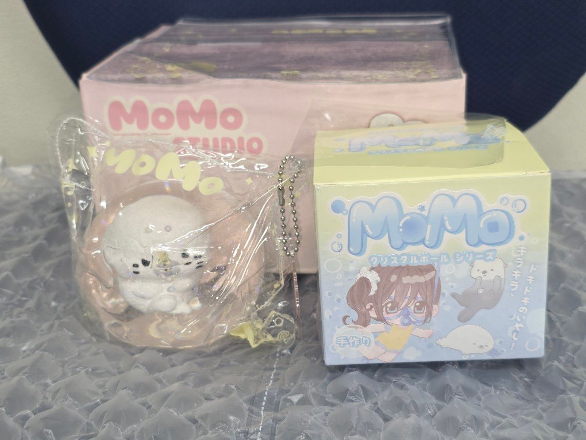 即日発送【未開封】海洋シリーズ 第1弾 MOMO クリスタル スクイーズ