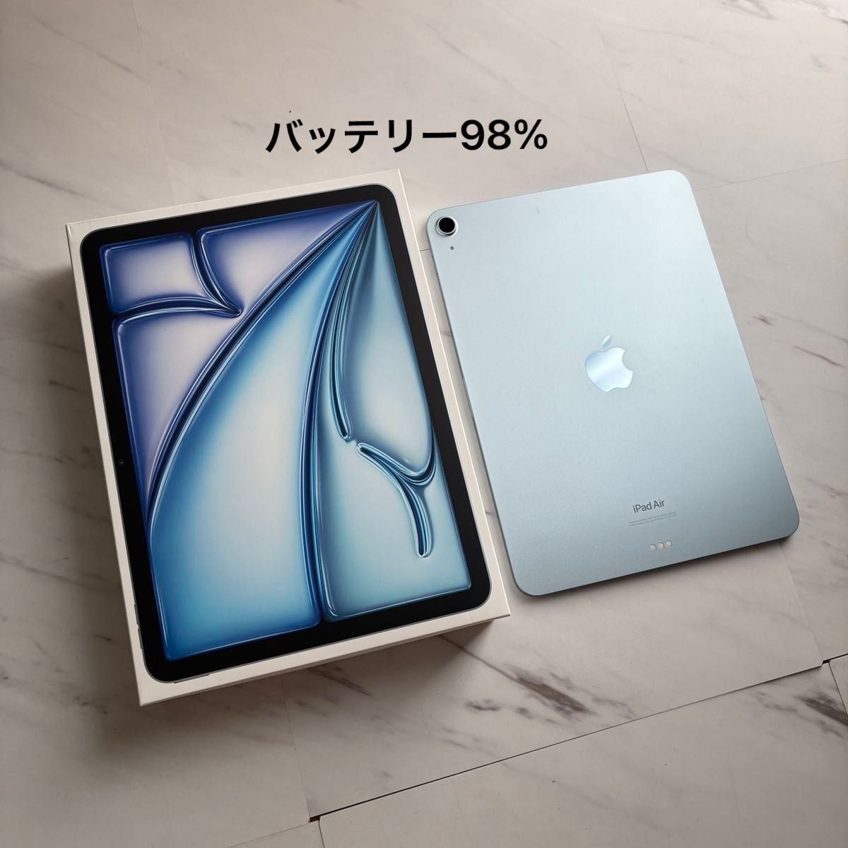 美品 iPad Air 11インチ M2 Wi-Fiモデル スターライト バッテリー100
