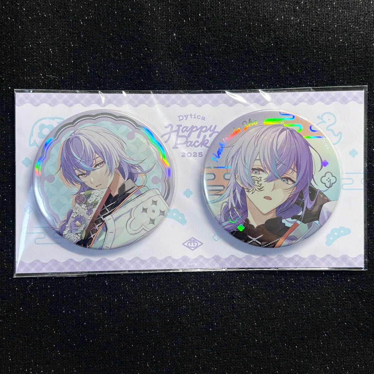 にじさんじ Dytica サンリオコラボ キラキラ缶バッジ 星導 ショウ SD