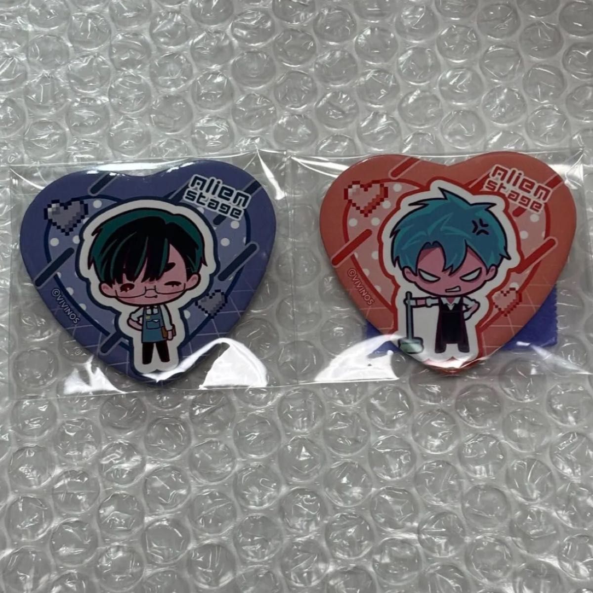 ALIENSTAGE エイリアンステージ エイステ 缶バッジ 兎 うさぎ シリーズ