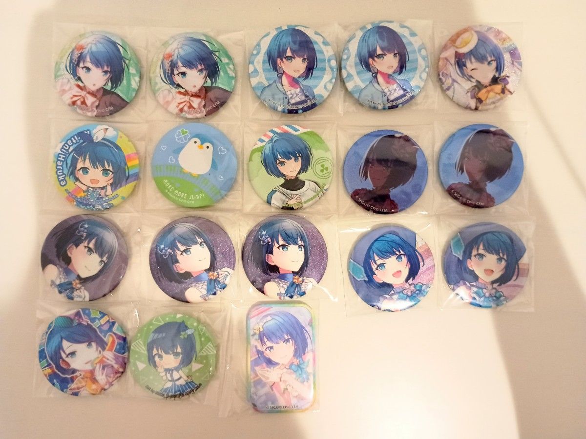 プロセカ 桐谷遥 はぴこれ バースデー 缶バッジ 星2 リスタート 40点