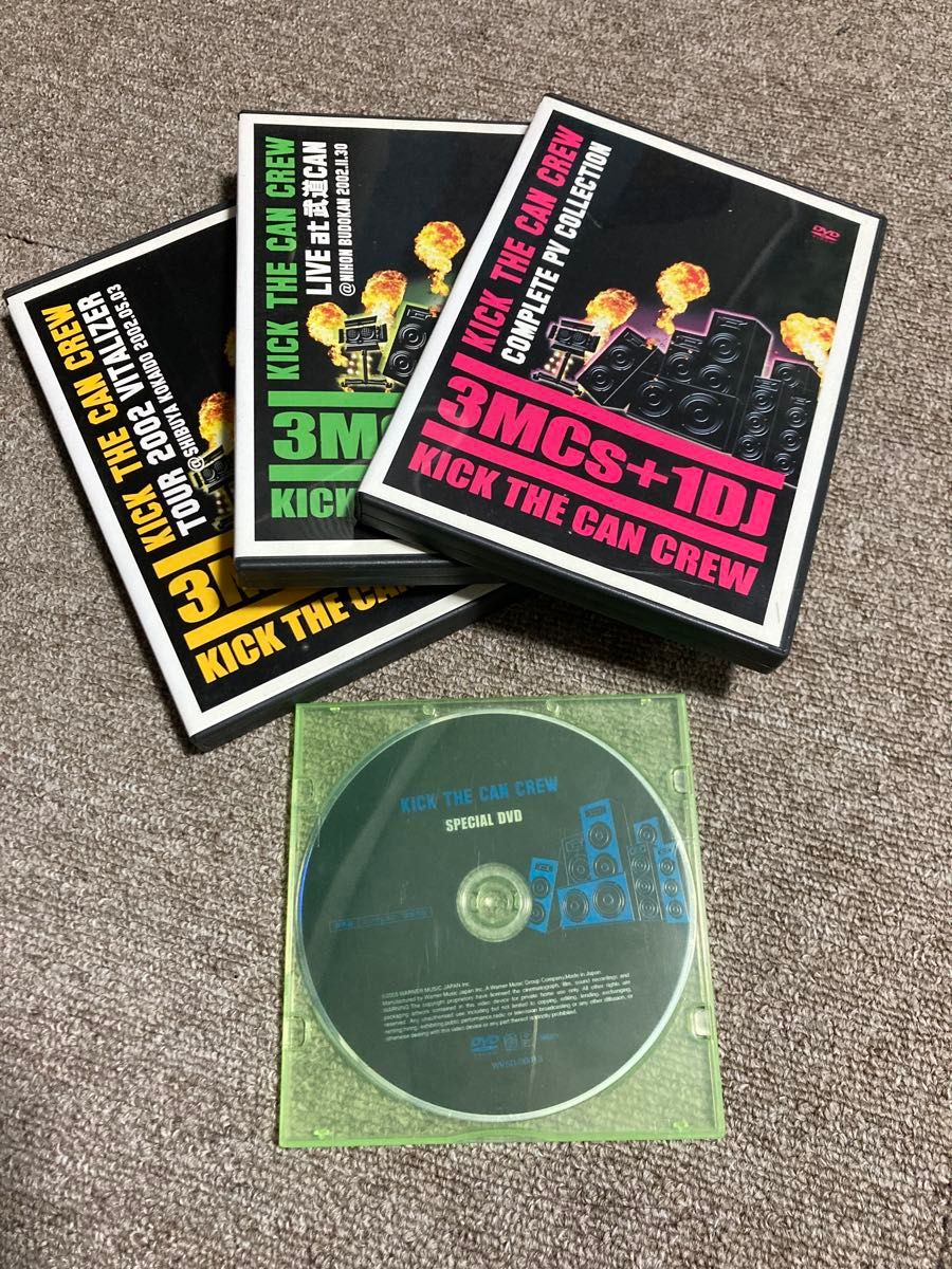 KICK THE CAN CREW DVD 3枚セット 武道館 ライブ｜Yahoo!フリマ（旧
