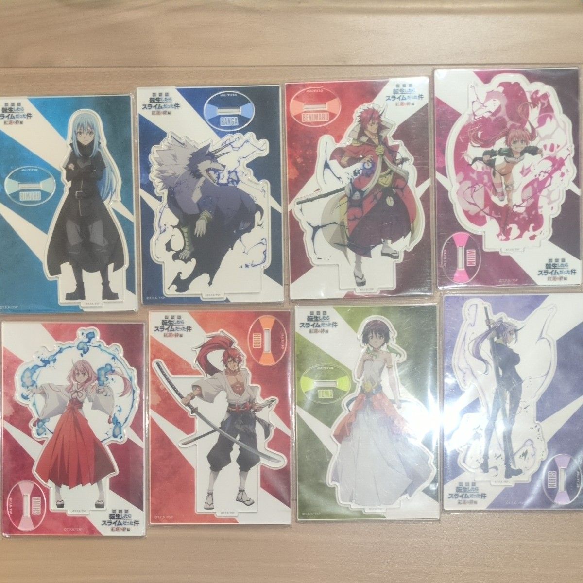 転生したらスライムだった件 完結記念 アクリルスタンド 12種セット