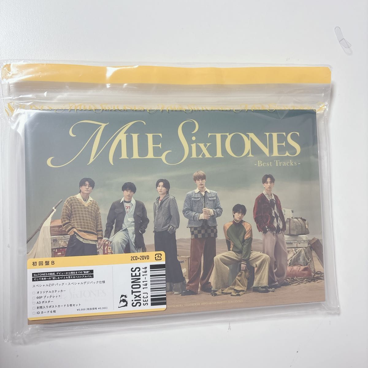 ステッカーのみ MILESixTONES SixTONES 初回盤AB｜Yahoo!フリマ（旧
