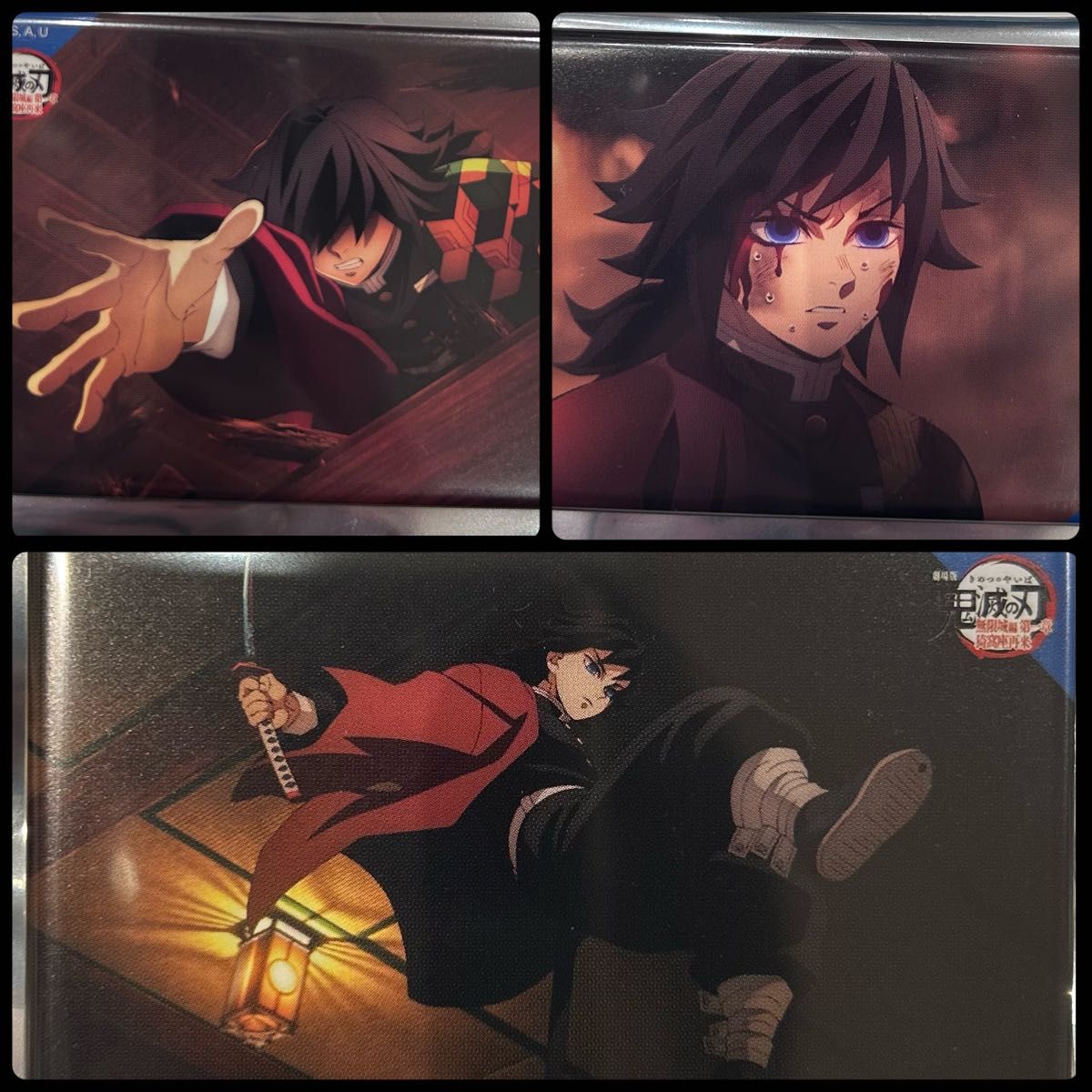 鬼滅の刃 無限城 描き下ろしイラスト 75mm飾れる缶バッジ 冨岡義勇